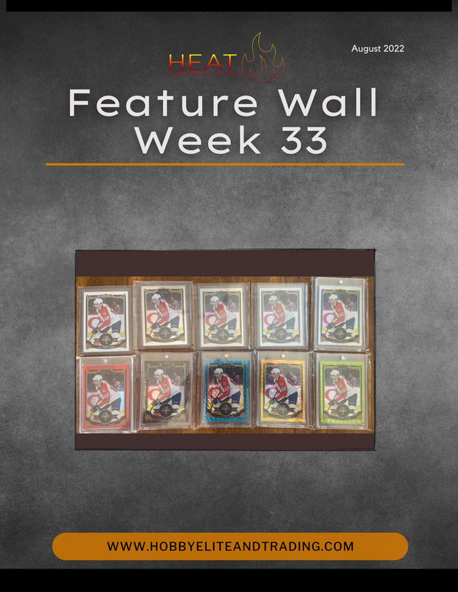 HobbyEliteTrade's tweet photo. Good morning #hobbyHEAT 
This weeks #featurewall is for @yeg68collector and his 15/16 jagr opcp rainbow. Ryan is on the hunt for the /25 purple 🔥🔥 let’s get some retweets and try to help him out. 

To be featured on our feature wall send us a dm 💪
https://t.co/QOHQEzlxt1 https://t.co/j17iMdkrfh
