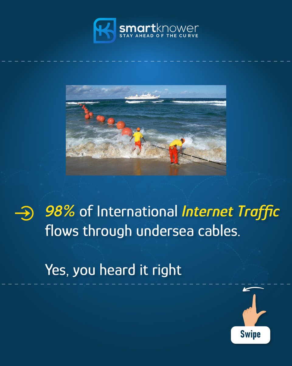 KnowerSmart's tweet photo. Ever wondered how you get the internet connection that let's you access all the things sitting in one place?

No? Then we have got you covered. Know how the internet is connected around the world.

#smartknower #internet #ratantata #tatacommunications https://t.co/K7bZmTvP64