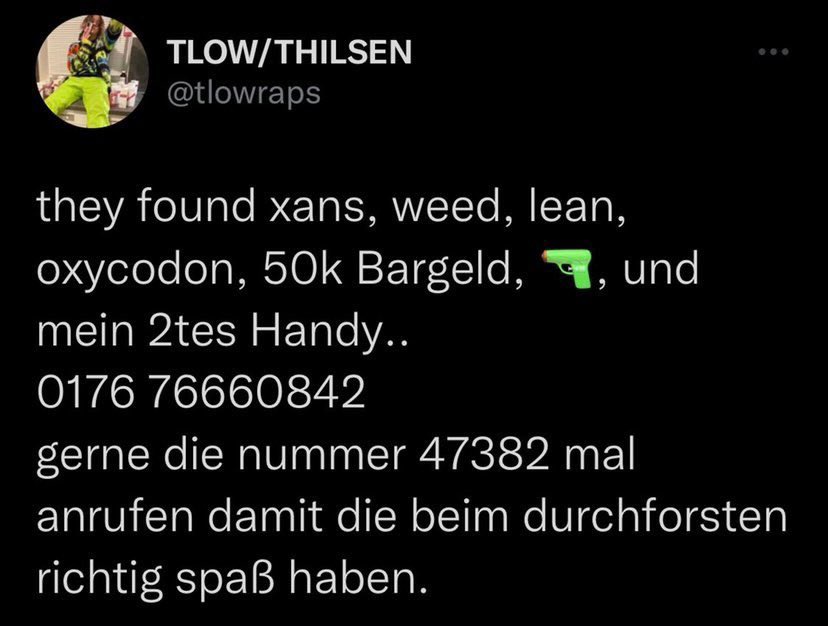 Jetzt hab ich Angst Tlow zu dissen 😂 was ein Opfer