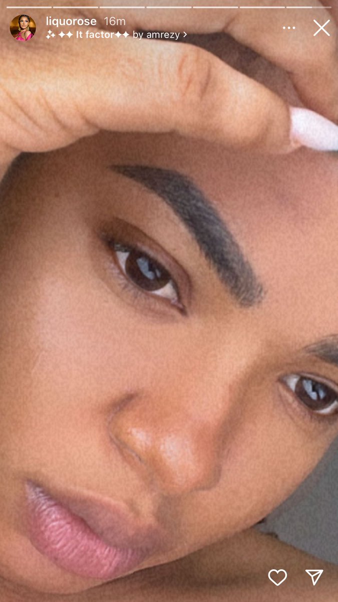 Liquorose Daily🦁🌹 on Twitter "Liquorose Via IG story💞 💞 Team No filters The Queen 👑 is glowing