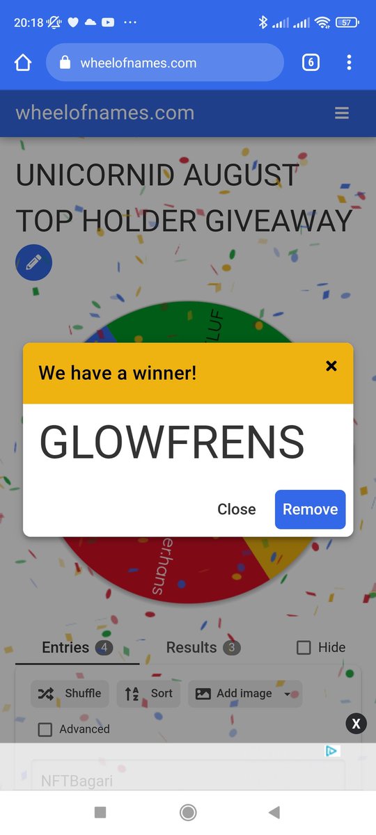 Unicorn_ID_NFT's tweet photo. August Giveaway ANNOUNCEMENT
CONGRATULATIONS to all winner π¦ππ
Public :
@CoolCryptoPunk1
Holder :
@Glowfrens
@ScarceCreatures
Top Holder :
@Glowfrens
Thanks for always supporting UNICORNID π€
#nft #nfts #nftcommunity #unicornid
#nrsnft https://t.co/ArhRJwC3Vn