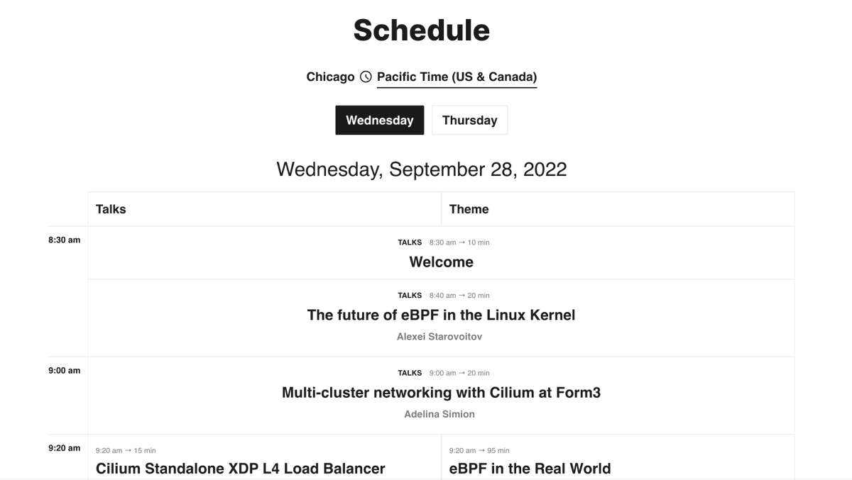eBPF Summit tweet media