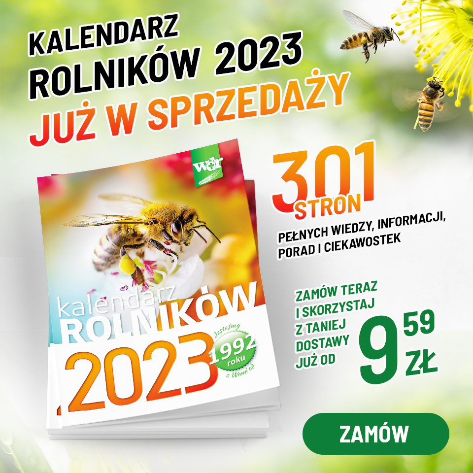 WRolnikow's tweet photo. 🐝Kalendarz Rolników 2023🐝 w sprzedaży!
To już 32. edycja Waszej ulubionej publikacji 😊
Zamówienie złożysz:
📌na stronie księgarni internetowej WDR https://t.co/D4PpsXaPfa
#kalendarzrolnikow https://t.co/cM175tSPTP