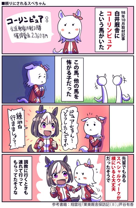 スペシャルウィークが頼られてたお話

#ウマ娘 