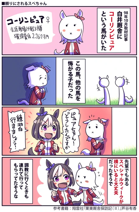 スペシャルウィークが頼られてたお話#ウマ娘 