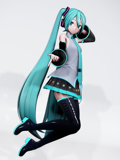 YYBさんのミクさんはめちゃくちゃ「ミクさん」って感じがするの...(語彙力 