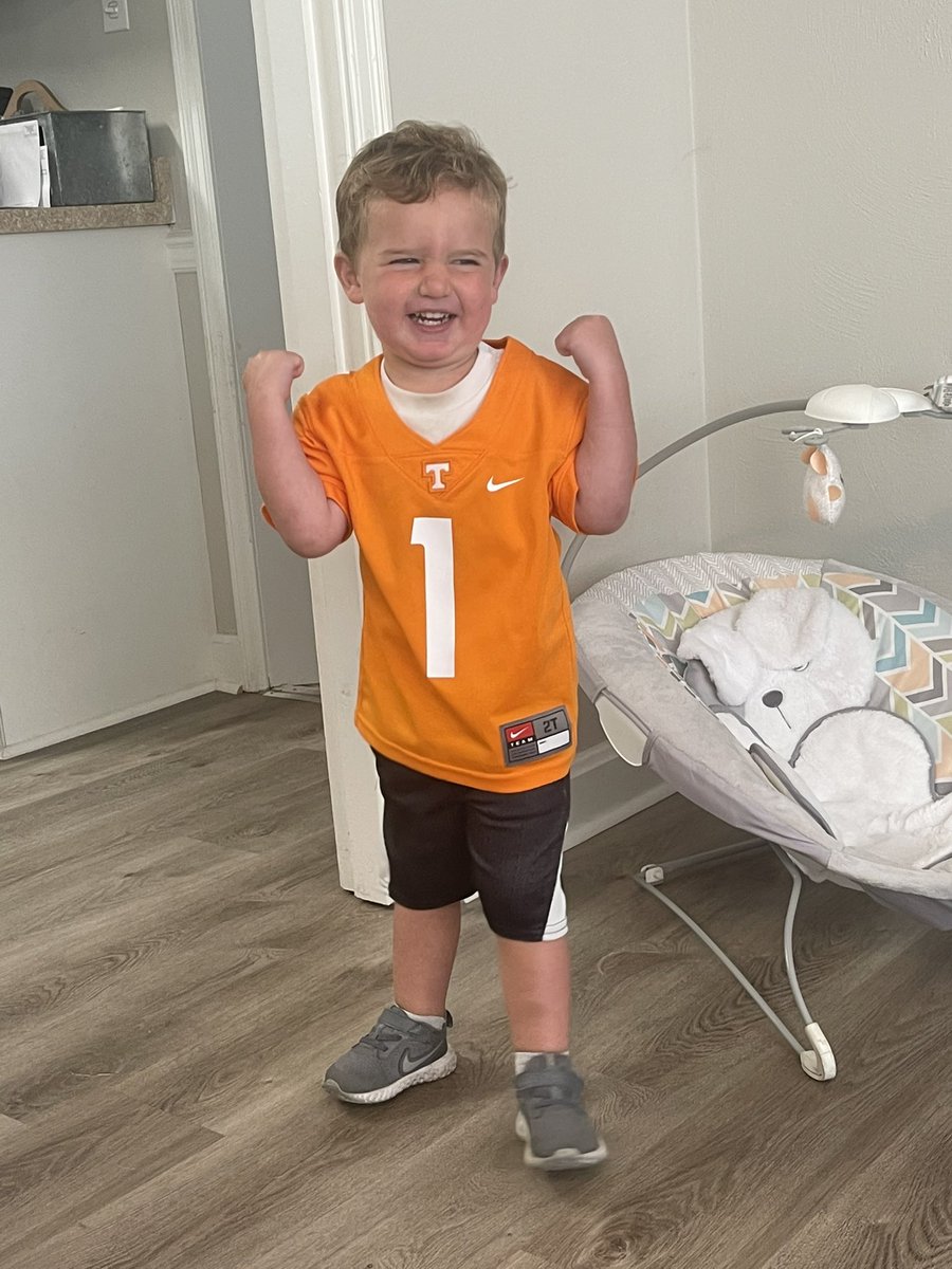 My man is ready for the game!!