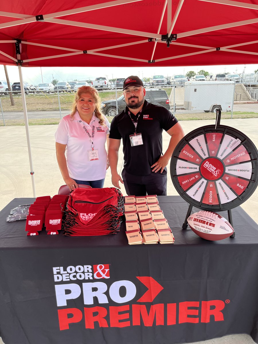 dctf's tweet photo. Congratulations to our Week 1 @flooranddecor Parent Appreciation Award Winner, Kristen Newkirk-De Hoyos from Churchill HS. It was an honor to celebrate you this past Friday and thank you for all you do to support the Chargers! https://t.co/5GWdUxdm8v