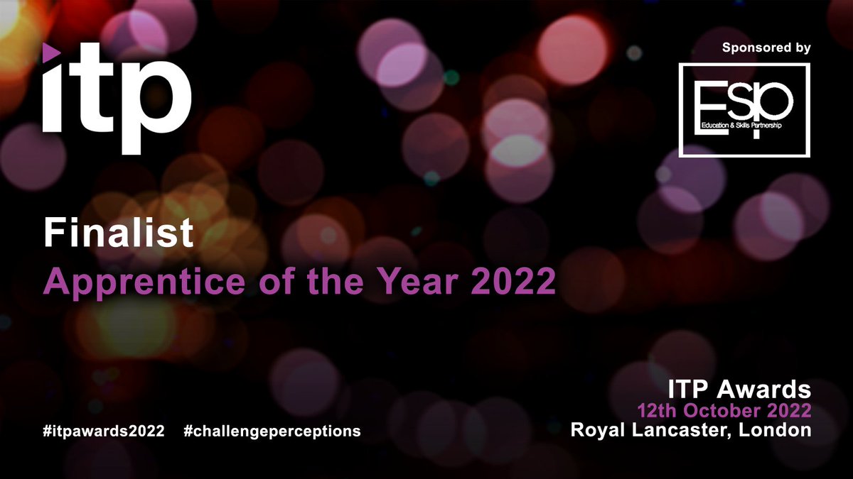 ITPnetwork's tweet image. Congratulations to the finalists of our Apprentice of the Year Award, 2022, sponsored by @EduSkillPartner
✨Lloyd Edgar, BT
✨Rebecca Franchi, Openreach
✨Hannah Harwood, Royal Signals
You can see all the finalists at: lnkd.in/ebbAigri
#ITPAwards2022 #challengeperceptions