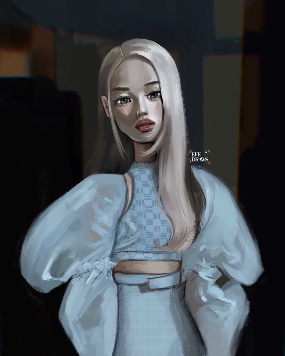nmixxkaetchbook's tweet photo. Also here the drawing of jinni I did 💙 https://t.co/JATiXR6yri