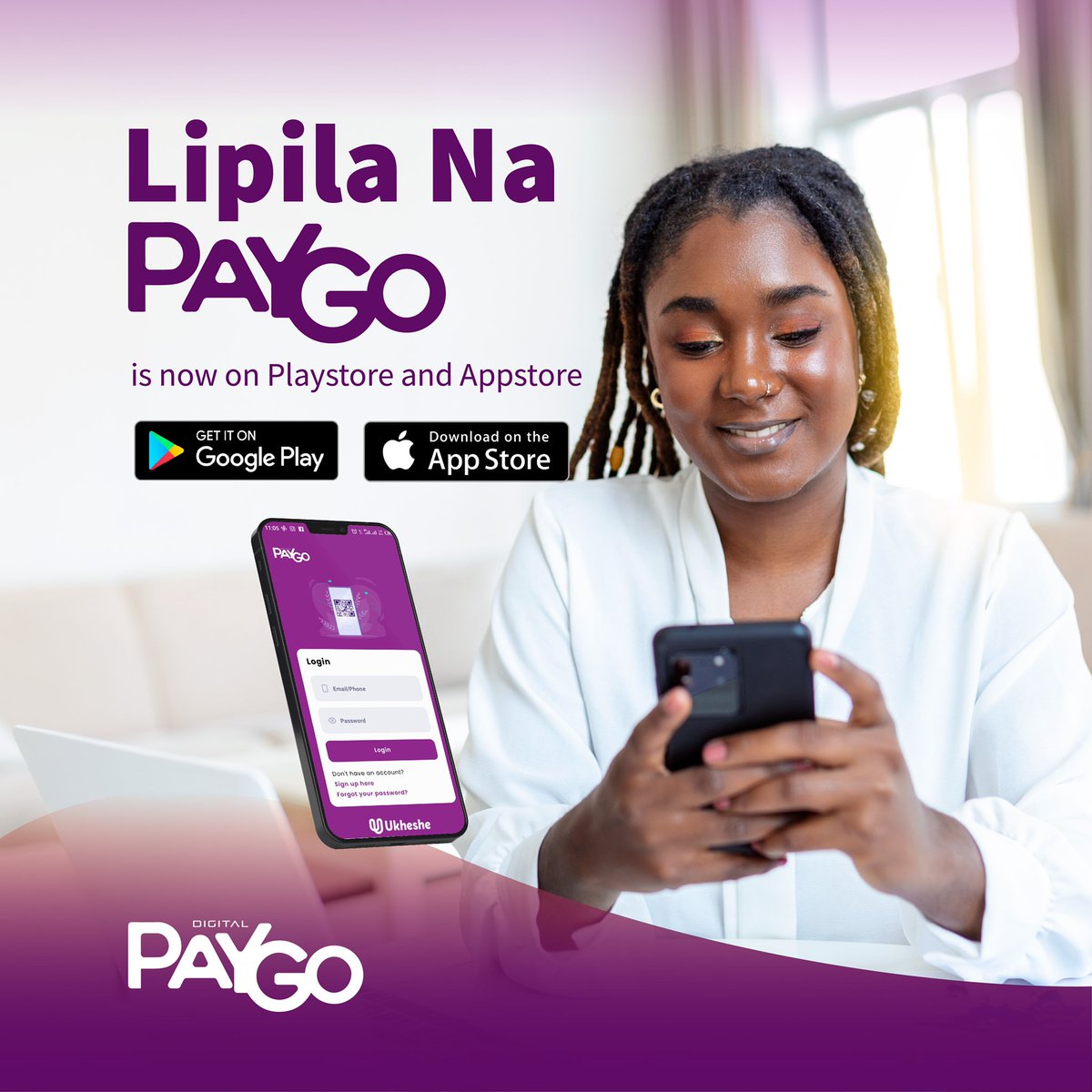 digitalpaygozm's tweet photo. Good News!, Lipila Na PayGo application is available on Playstore and AppStore.

Click the link below to access it.
https://t.co/XgtXTnKiDN

#Payments #LipilaNaPayGo #Finance https://t.co/CDSuBFEJhC