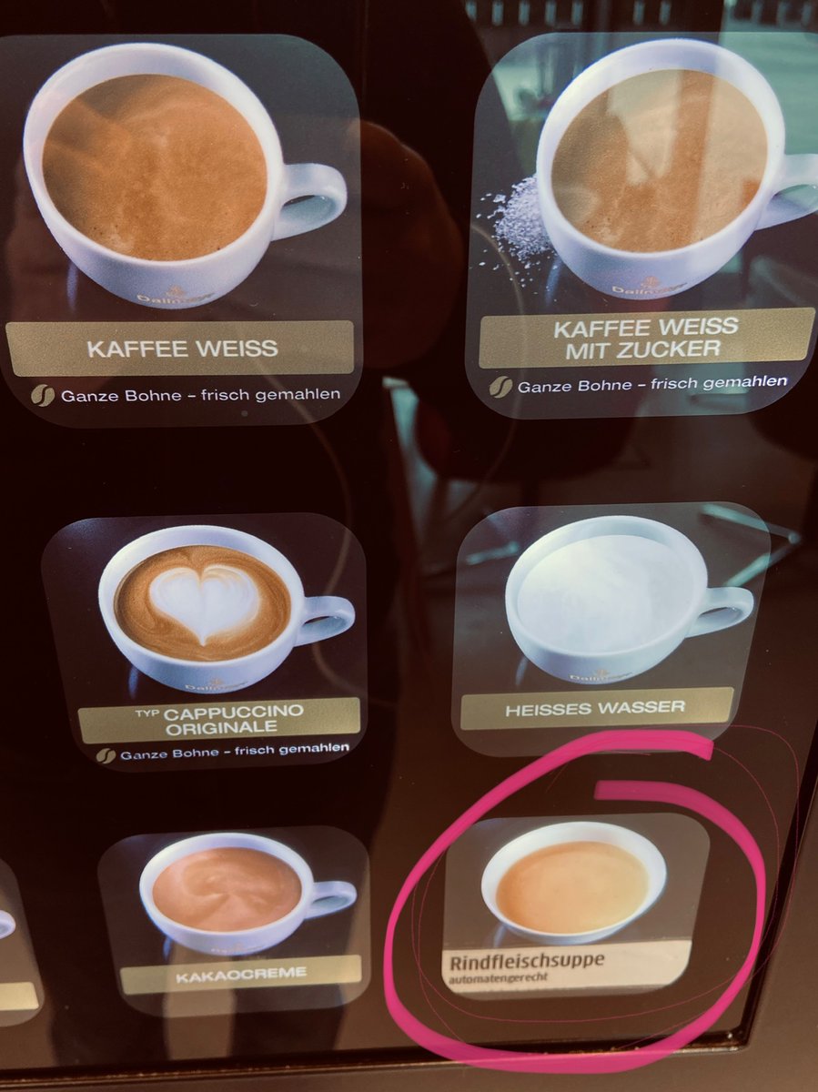 TAZPopblog's tweet photo. Kaffeeautomaten nirgendwo:
Wirklich nirgendwo:
Kaffeeautomaten Deutschland: https://t.co/NSHBAgZjQr