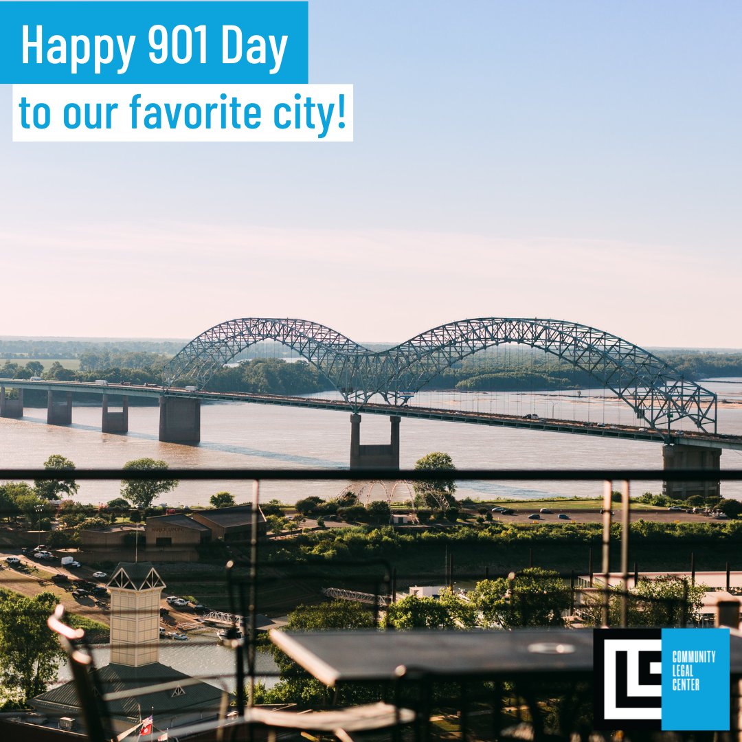 Happy #901Day to the city that has supported us for more than 28 years!

We love to call Memphis our home and are daily working to ensure everyone in our city has an affordable path to justice! 

Thanks for loving and supporting us, Memphis. We love you back!