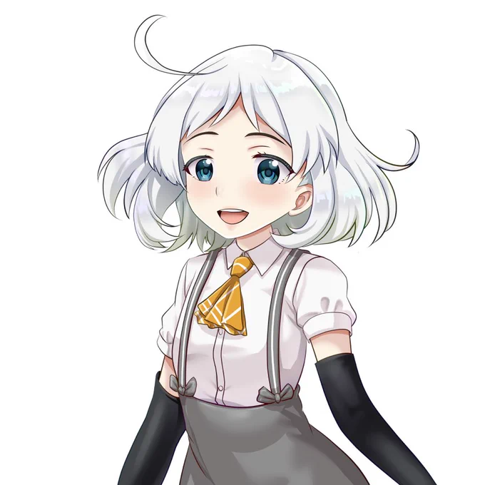 この胸部装甲で朝潮型はありかな、な夏雲ちゃんゲット #艦これ #艦これイラスト  