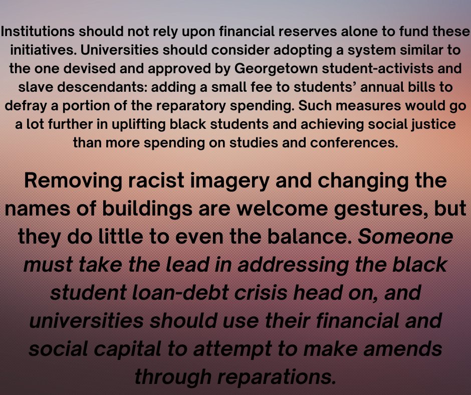 safe_time's tweet photo. College loan forgiveness as reparations.  Tucker Carlson out here talking about it like it's a bad thing! 😂 

Let's start with this student debt relief package,  but LET'S NOT STOP.

https://t.co/QnBerT81Lu https://t.co/6MyMnIJqoq
