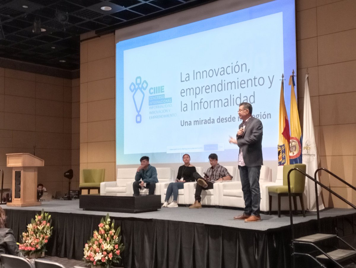 AlianzaEfi's tweet photo. #AEstaHora: Estamos con el profesor Jesús Gaxiola del @itson en su ponencia "La innovación, la informalidad y el emprendimiento: Una mirada desde la región".
Estamos en el #CIIIE de @UNIMINUTOSP y @AlianzaEfi.
#SomosColombiaCientífica. https://t.co/4E7gAaODAD