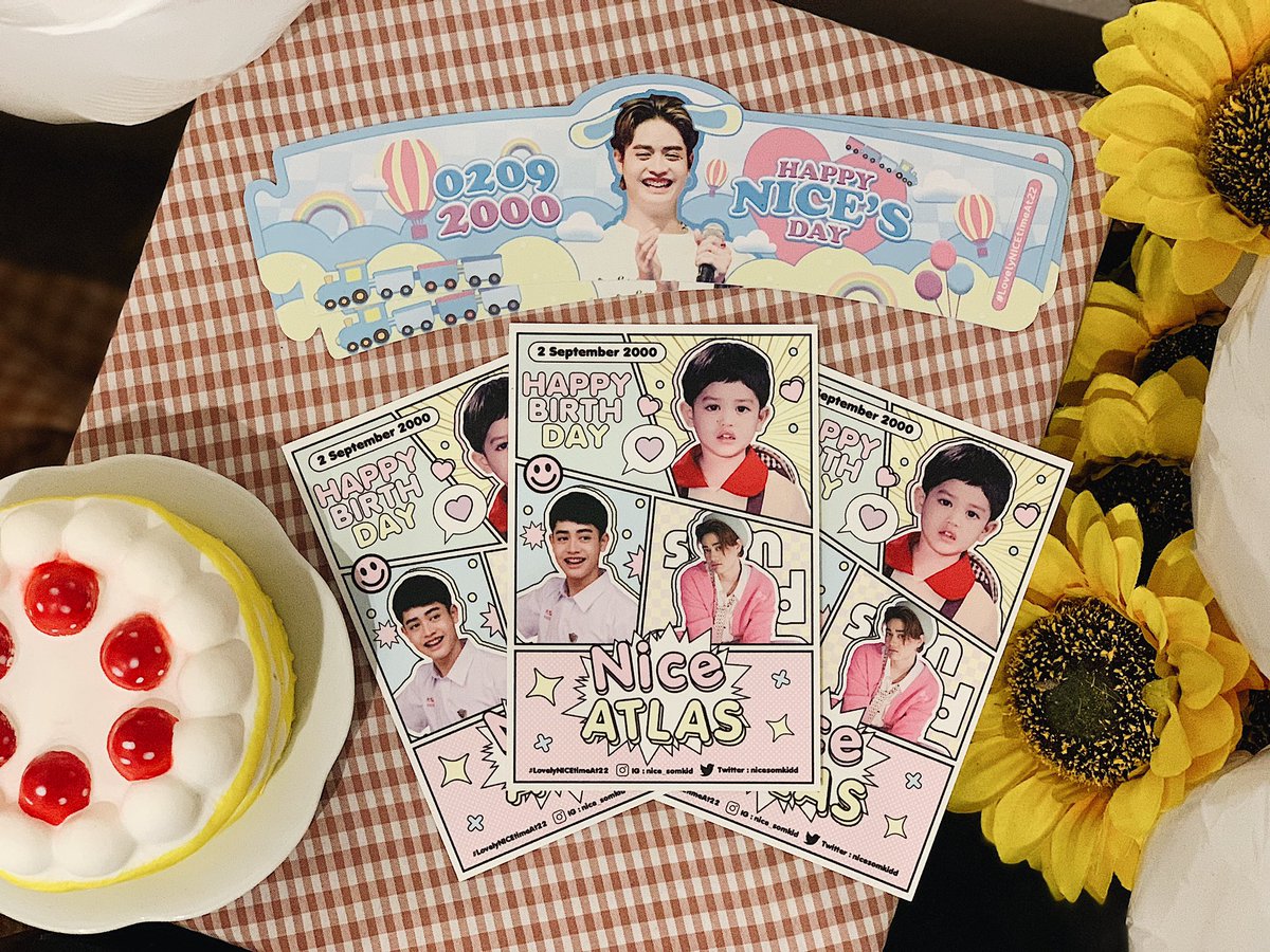 samannachan's tweet photo. Giveaway✨
#NiceATLAS DAY 🎂💓

🗓2 กย - จนกว่าจะหมด (40EA)
🌻ร้านเปิด 10:00

📌1 Order(60บ.ขึ้นไป) / 1 SET
✨คนที่ 21 เป็นต้นไปได้เฉพาะโปสการ์ด

ขอบคุณโปรเจคจาก @nicestoryy &amp; @candyofnice นะคะ🙇🏻‍♀️

อย่าลืมติด
#2022NiceBDProject #.LovelyNICEtimeAt22 กันด้วยนะ💘

#samanproject https://t.co/7ot4nIXjR5