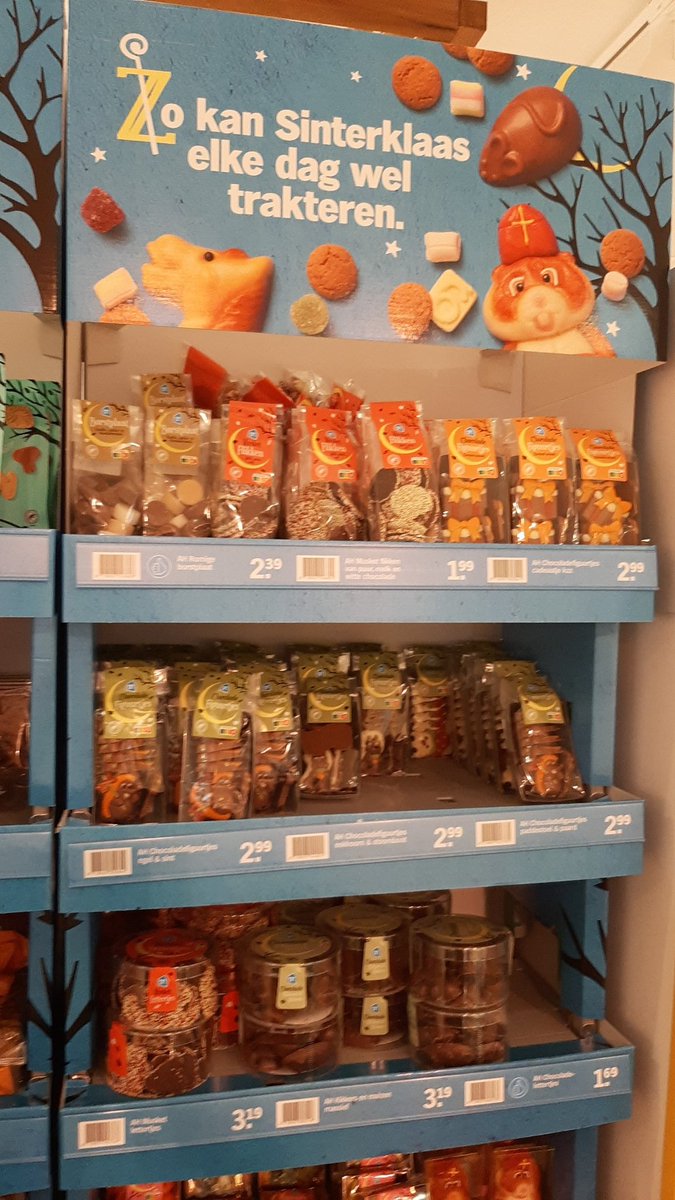 Het is weer september in de winkel: #sinterklaas