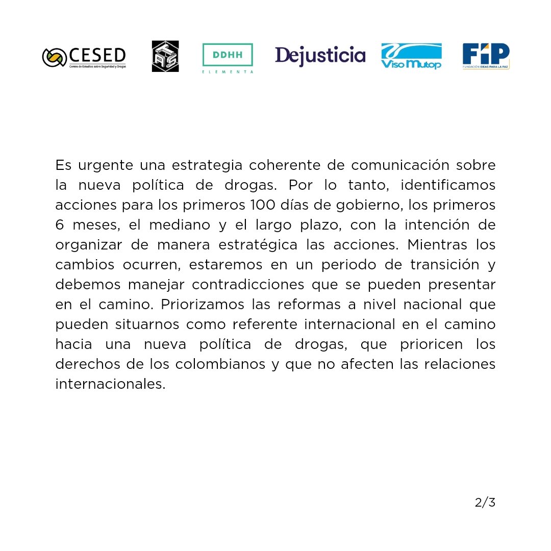 CesedUniandes's tweet photo. El gobierno de @petrogustavo ha anunciado una nueva política de drogas. Con organizaciones académicas y de la sociedad civil proponemos acciones de corto, mediano y largo plazo para promover esta nueva agenda con resultados concretos en este cuatrenio. https://t.co/8vQyNSXKl3 https://t.co/gxVP743bPg