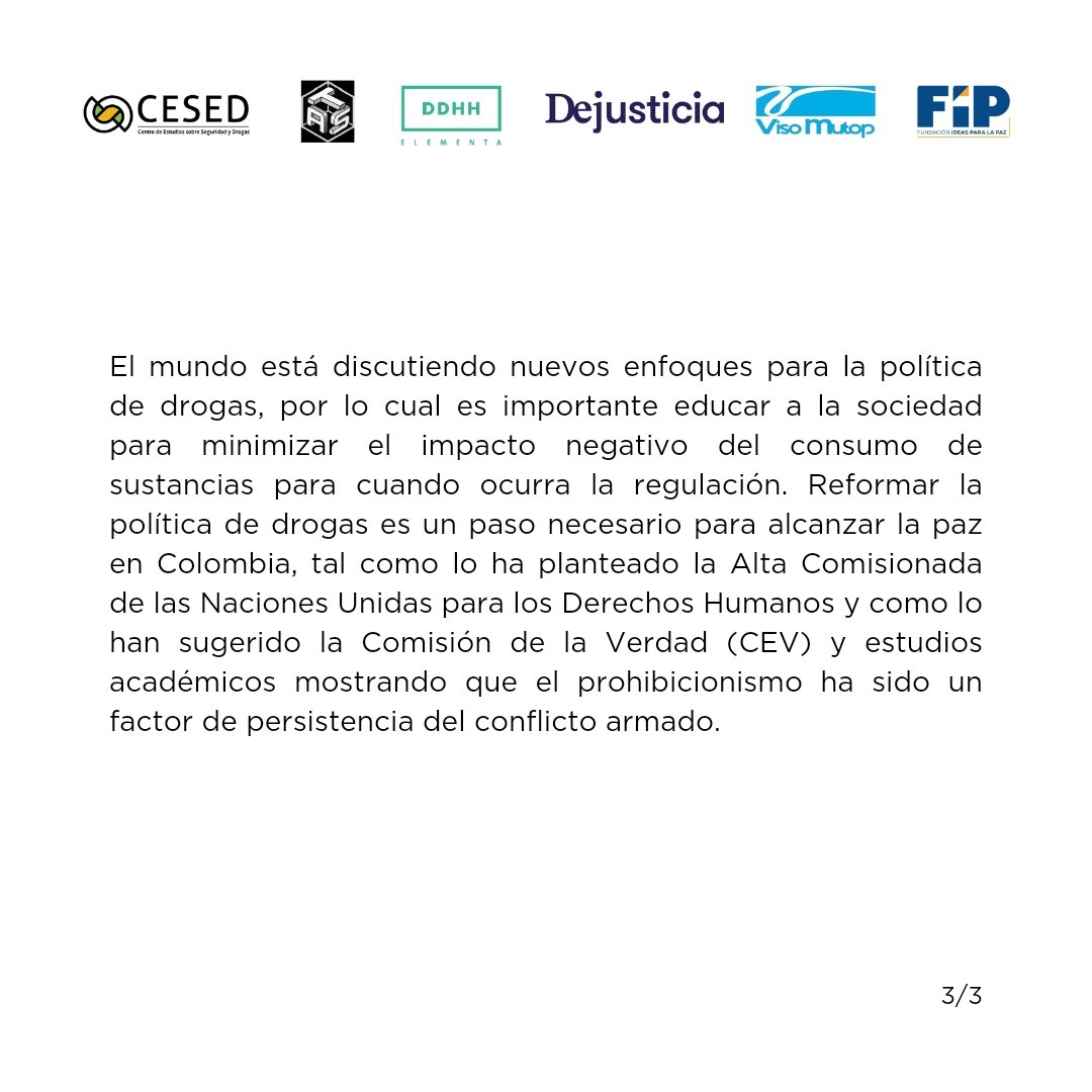 CesedUniandes's tweet photo. El gobierno de @petrogustavo ha anunciado una nueva política de drogas. Con organizaciones académicas y de la sociedad civil proponemos acciones de corto, mediano y largo plazo para promover esta nueva agenda con resultados concretos en este cuatrenio. https://t.co/8vQyNSXKl3 https://t.co/gxVP743bPg