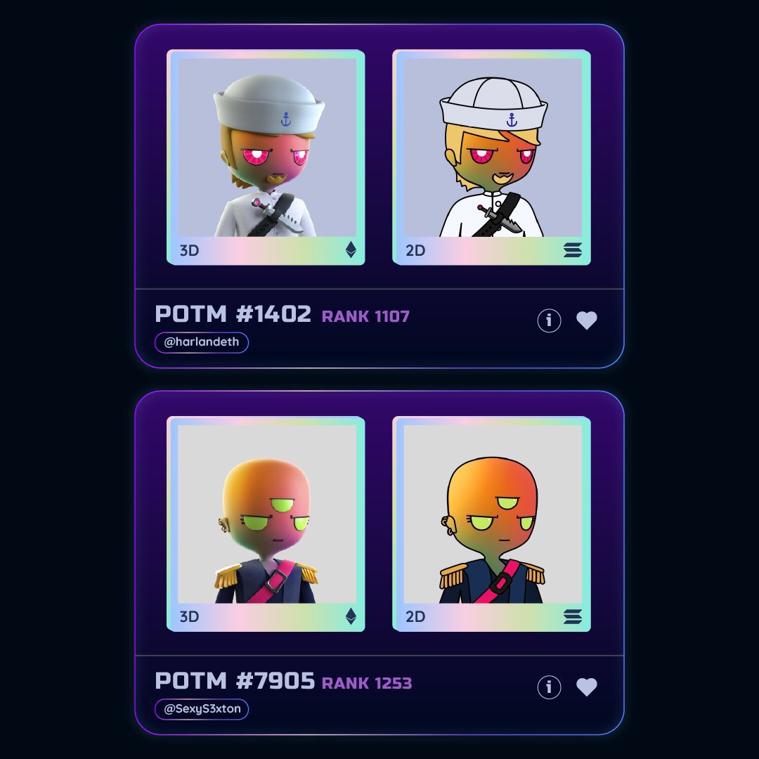 I predict… 2D psychedelic skin pirates will be 🤩 <a href="/PiratesMeta/">Pirates of the Metaverse 🔛 FLOW</a>