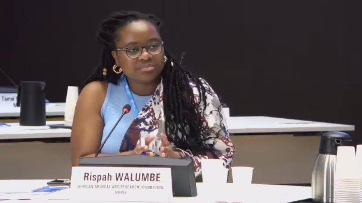 Rispah Walumbe from the African Medical and Research Foundation (AMREF) <a href="/Amref_Worldwide/">Amref Health Africa</a> asks how do we create a marriage between the Ministry of Health and the Ministry of Finance so that we can plan budgets more effectively – leading to better health outcomes?

#H20Summit