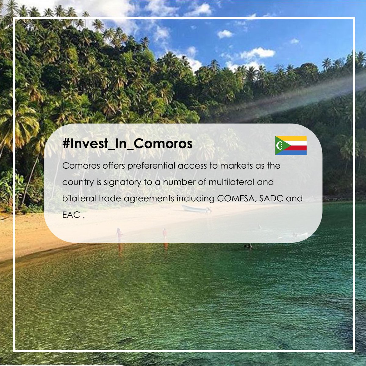 COMESARIA's tweet image. #InvestinCOMESA #InvestinComoros #Comoros #COMESA #COMESARIA