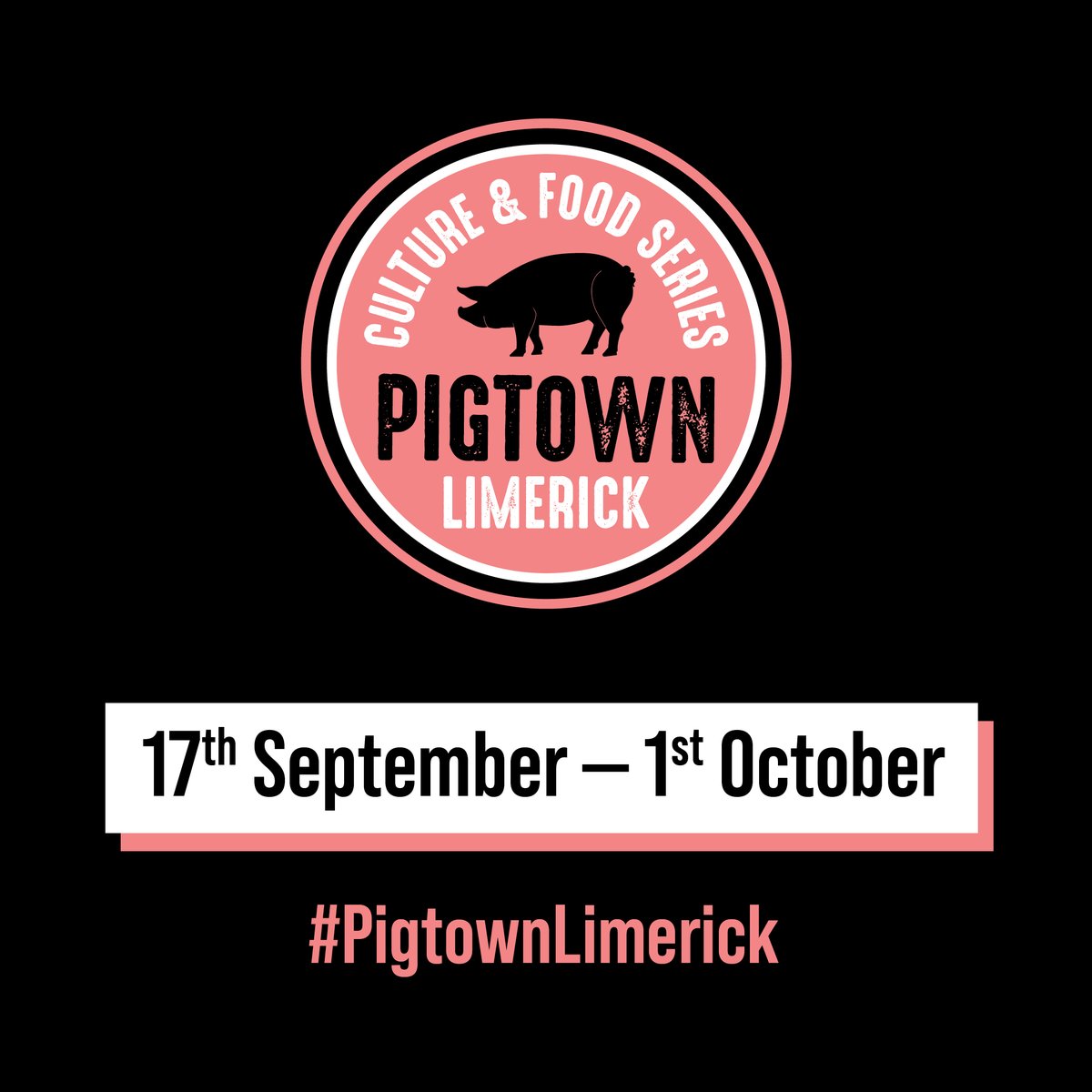 The pig is back in town 🐽

The Pigtown Festival Limerick returns from 17th September to 1st October with lots to see and do from the 🐷 parade to cookery demos 👨‍🍳 and lots of delish food 😍

Check out the events announced so far 🐖pigtown.ie