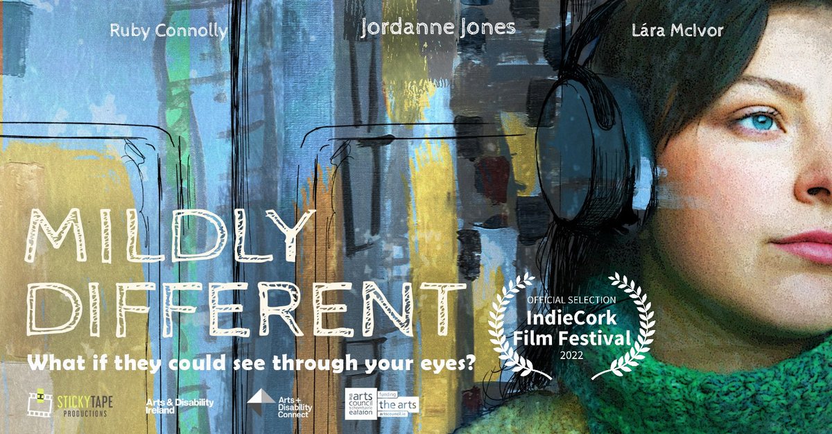 ACzarska's tweet photo. We're thrilled to have #MildlyDifferentFilm screen at the 10th Annual @IndieCork Film Festival! Congrats to the team &amp; we look forward to seeing you in October! 

@stackgem @BeingBaz @NatasaPaulberg @jordanne_jones   @artscouncil_ie @ADIarts @screenproducers @WFTIreland #autism https://t.co/rIEmhuIFNc