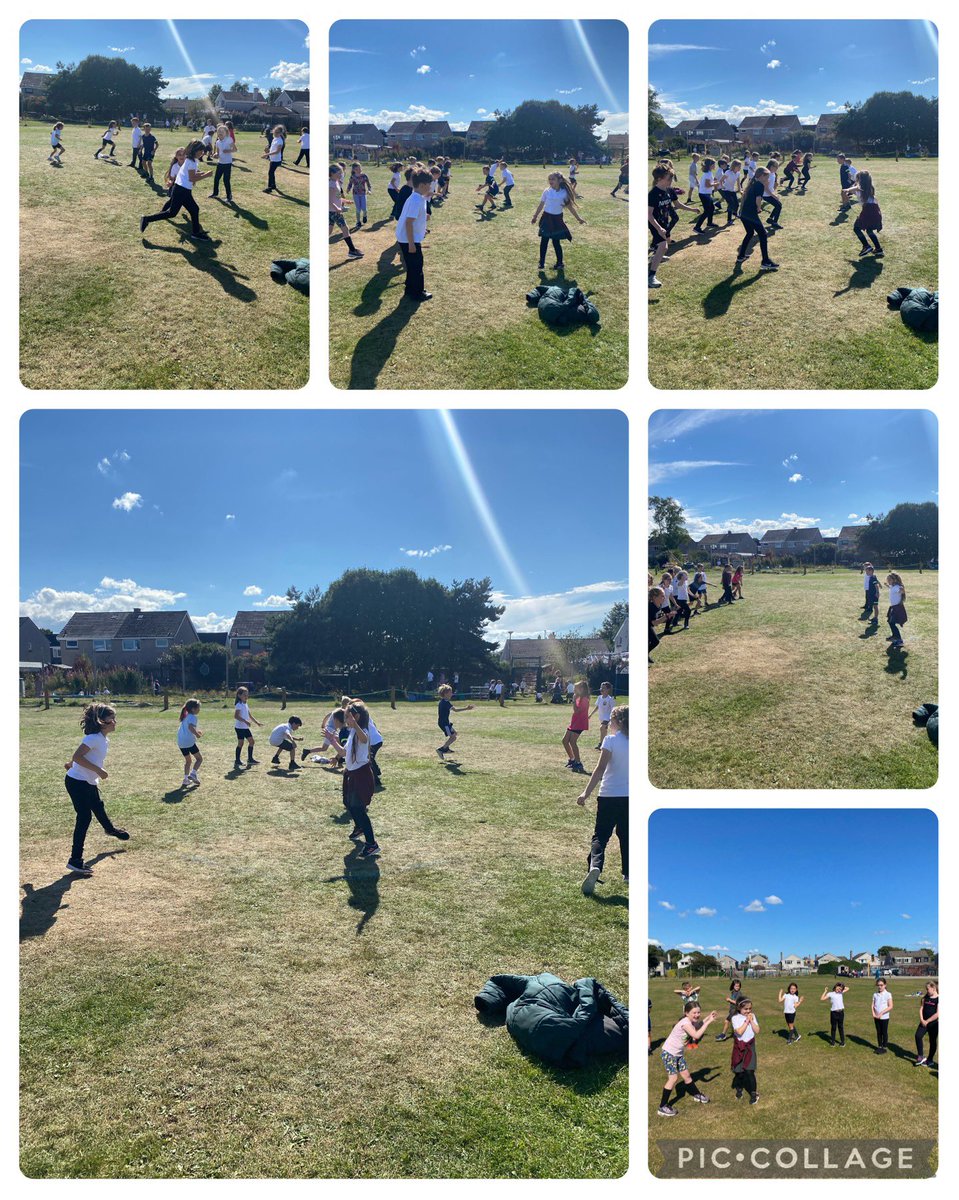 Jennife74258458's tweet photo. The sun was shining today for us during our P.E lesson! The children enjoyed Chaos Tig, Prey and Predator and Sharks and Fishes! Tired children from P4/5 tonight I hope! 😊 @DrakiesPS https://t.co/z0sbGD9Wbm