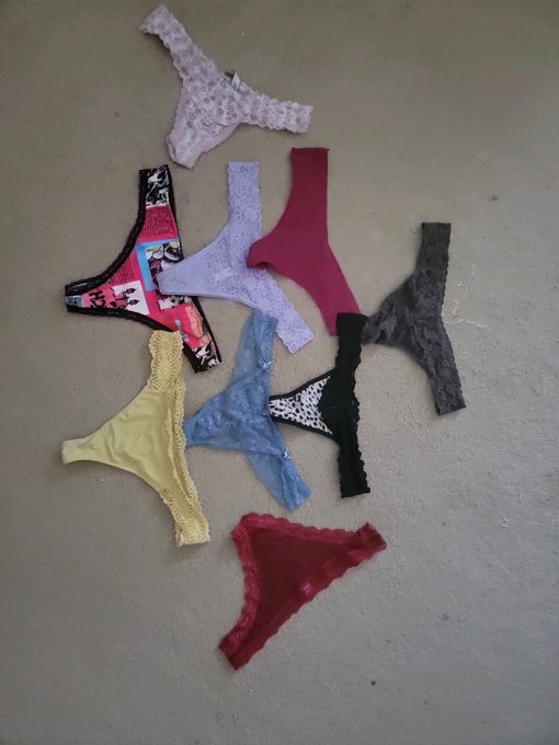 More panties for sale also selling lingerie pics to come! Mostly old stuff and I have things worn in