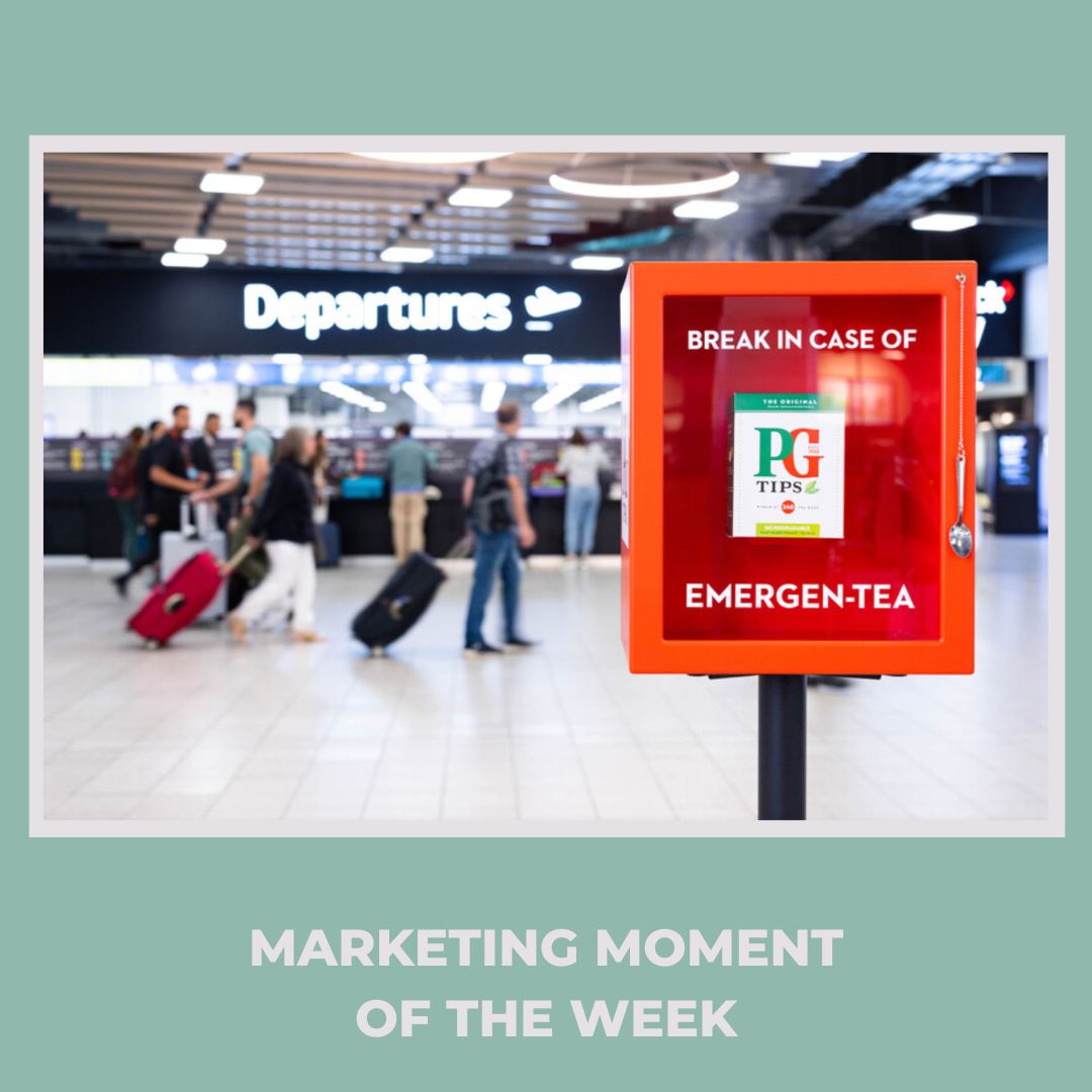RBH_Agency's tweet photo. #MMOTW
Did you know that nearly 7 in 10 Brits admit to taking tea bags on #holiday?
@Wcommlondon has brought a quintessential British travel must-have to @ldnlutonairport.
#BritishTravel https://t.co/qoWaB5iCl5