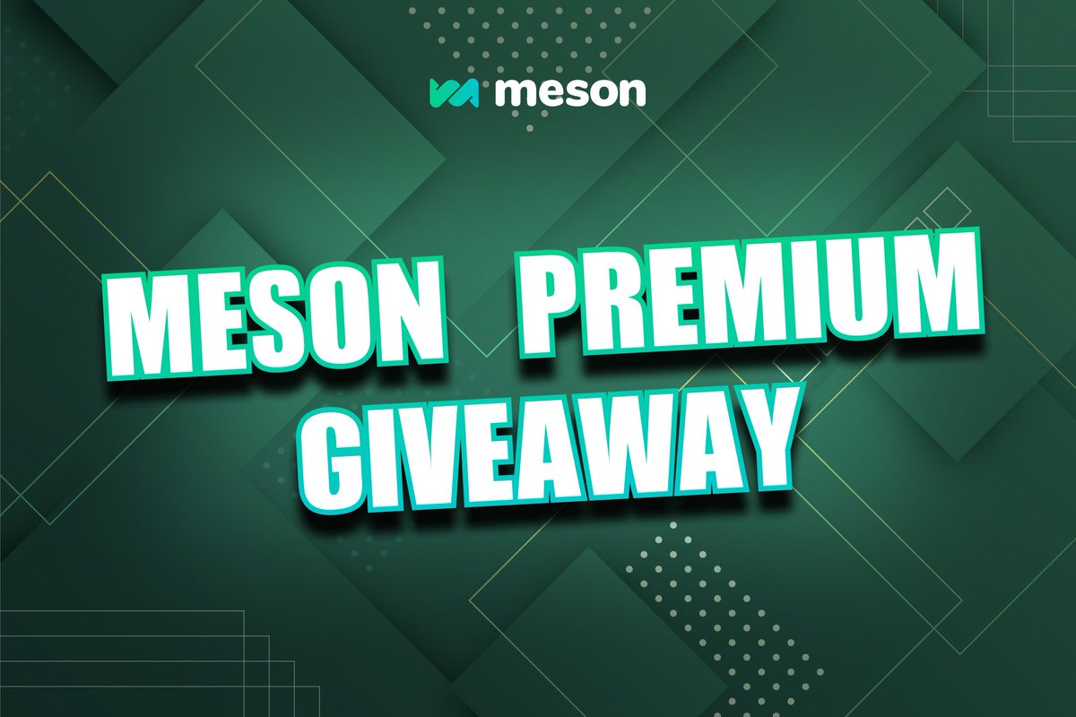 MesonJapan's tweet photo. 🎁 #Meson 30日 プレミアム &amp; Link3 招待コード プレゼント 🎉
1⃣ RT &amp; イイネ 
2⃣ このリンクをクリックして簡単なタスクをクリアする https://t.co/MWXS2KgK5g
3⃣Meson Premium 20人とfor Link3コード3人の当選者は9月5日(UTC)に自動的に選ばれます
@link3to @CyberConnectHQ https://t.co/swMRuFrj69