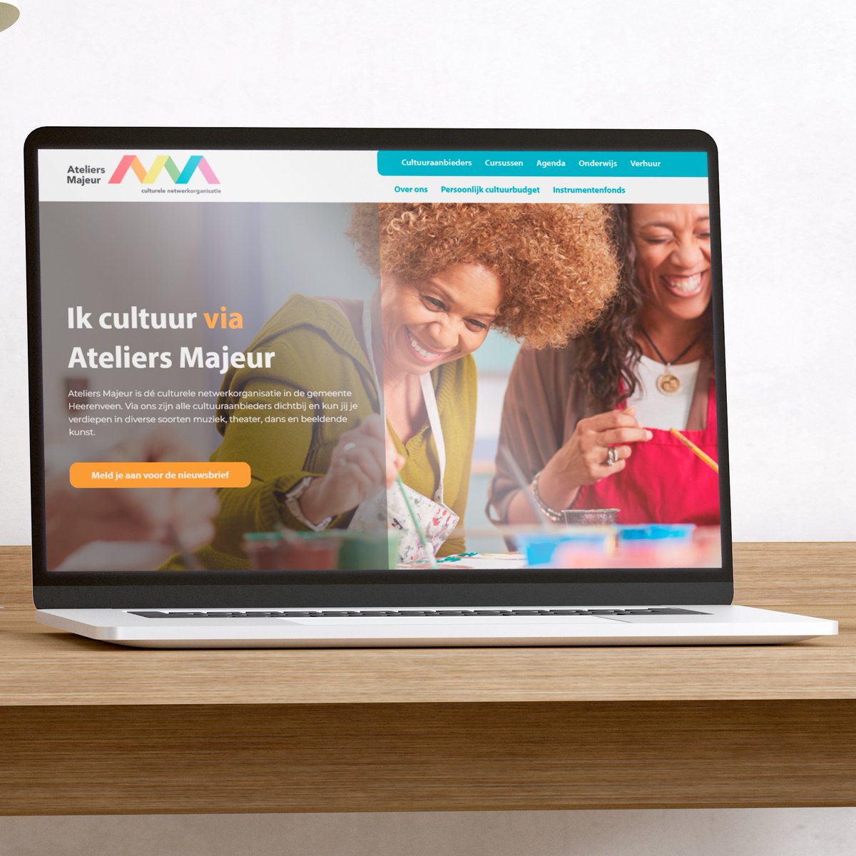 We hebben onze website opgefrist met een nieuwe look. Heb jij het al gezien? Bekijk onze website hier: ateliersmajeur.nl