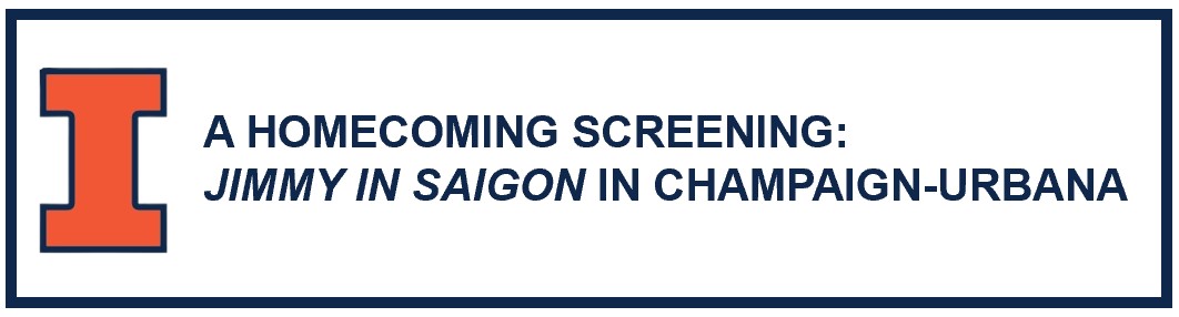 pmcdowellarts's tweet photo. New Jimmy in Saigon Trailer! Screenings in Long Beach, Palm Springs, Chicago, Dublin, Atlanta, Athens, Lisbon, Taiwan, Urbana. - https://t.co/gdKCYLJV5U https://t.co/7cv2VUAbFc