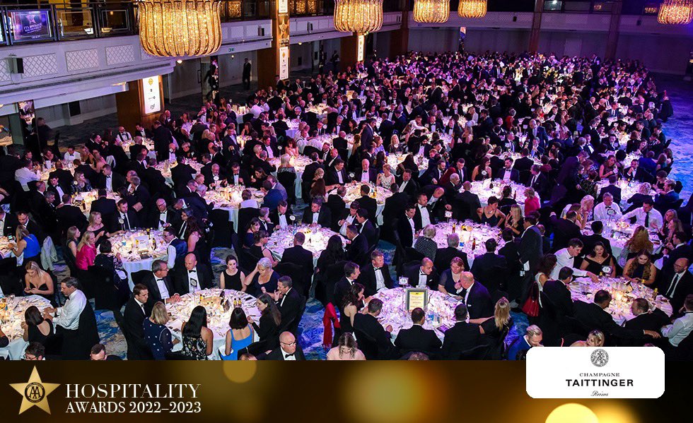 September is here which means the #AAawards are just around the corner. Today we’re giving a shout out to @TattingerUK who are one of our supporters at this year’s event with their signature cuvée Taittinger Brut Réserve NV > bit.ly/3ofpMly