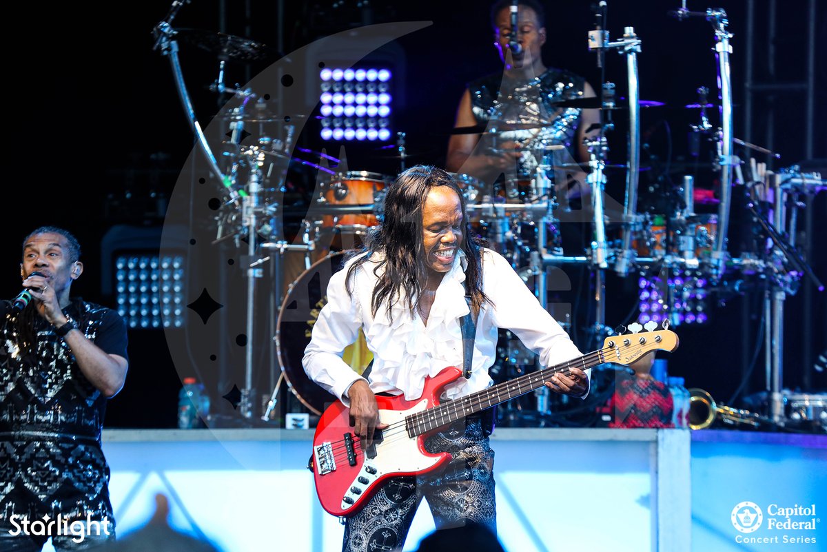 KCStarlight's tweet photo. Earth, Wind &amp; Fire at Starlight Theatre on August 30 during the 2022 Capitol Federal Concert Series.

📷 :: by Gus Rodriguez https://t.co/Uk0ScoJlnO
