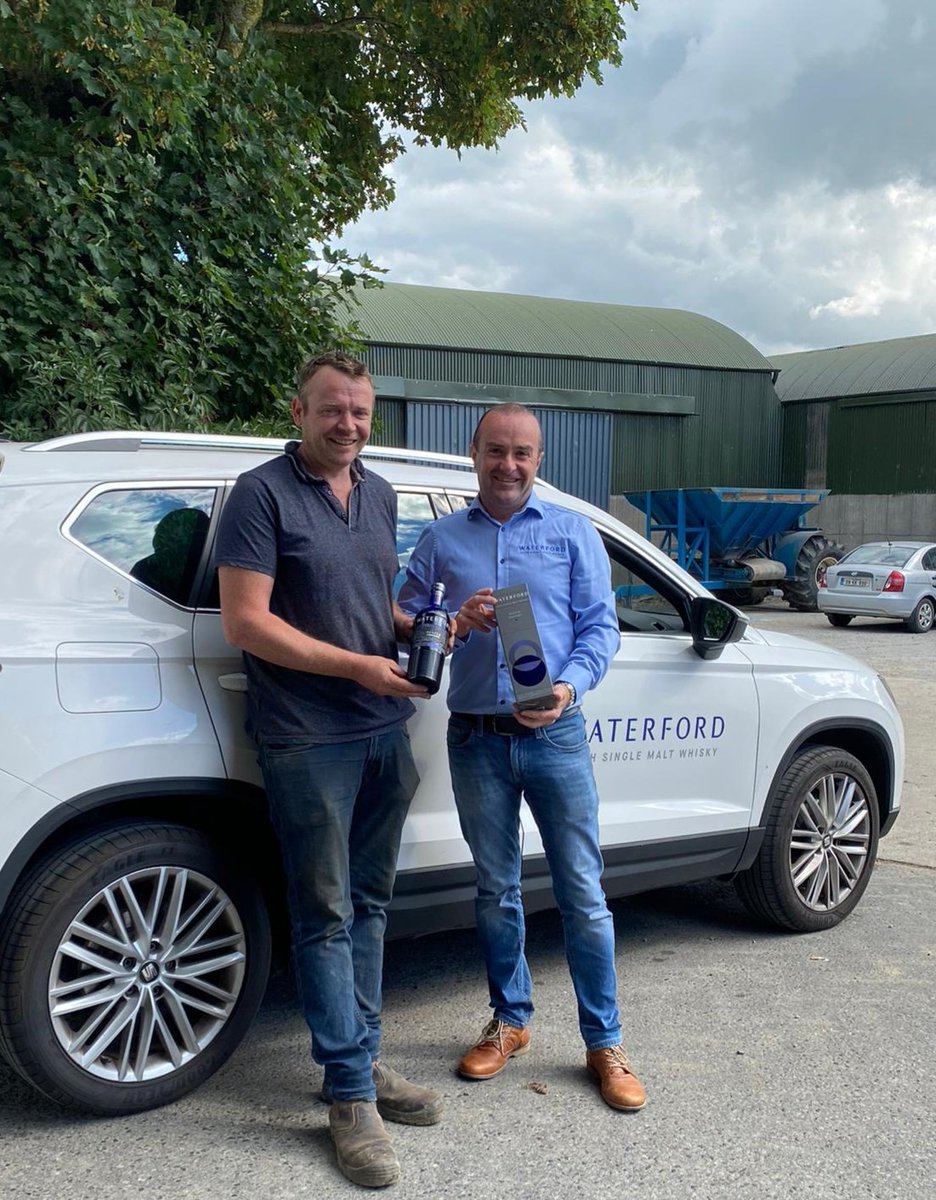 Ger Byrne of Fenniscourt Co Carlow, former Barley Grower of the year for <a href="/WaterfordWhisky/">Waterford Distillery</a> and also grower we used for one of our newly released Peated Single Malt whisky's.
Ger has waited patiently for this release.