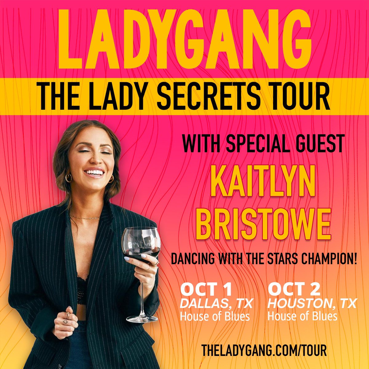ANNOUNCEMENT! @kaitlynbristowe is our special guest for our Texas shows! Get tix here: spadeandsparrows.com #BachelorNation #dwts #podcasts