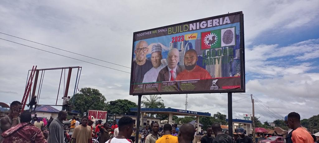 PO_GrassRootM's tweet photo. Another billboard in Kaduna State. #PeterObiForPresident2023 https://t.co/xGY9aNALo5