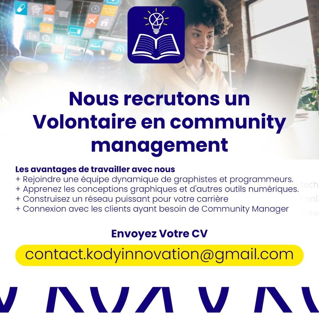 kodyTechs's tweet photo. Opportunity to work with us

📩 Drop your CV and start immediately https://t.co/8KWfgZqmio