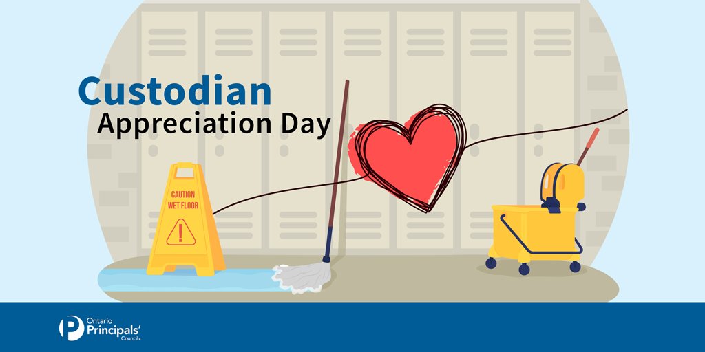 Custodians keep our schools clean and safe. They are trusted adults for our students. On Custodian Appreciation Day we thank you for your contributions to our school communities.