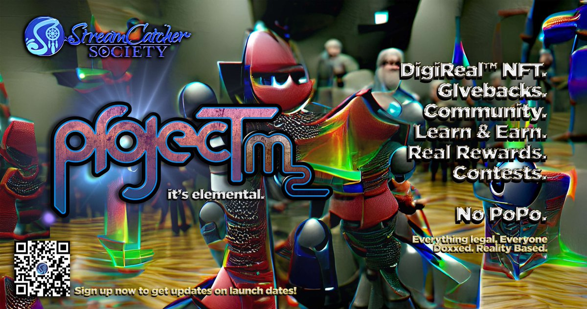 DaStreamCatcher's tweet photo. Relationships and trust are the real #Web3 New Deal.
It’s… Elemental.
#StreamCatcherSociety
#ProjectM2 https://t.co/wt6vsXUkSJ
