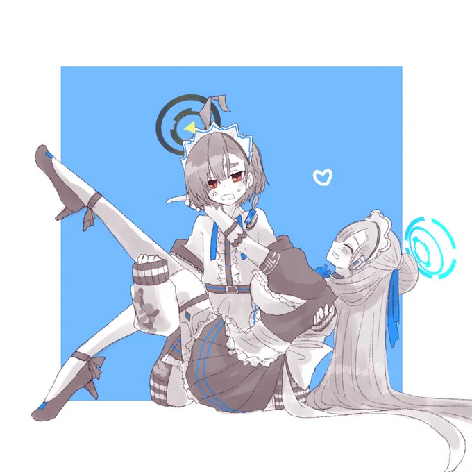 ネルちゃんとアスナちゃん 