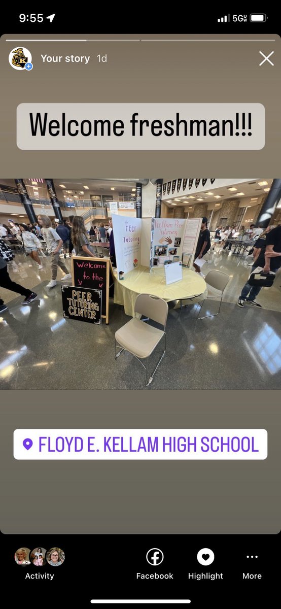 Our peer tutors were so excited to meet our new freshmen yesterday! #unitedasone #knights 🖤💛🖤
