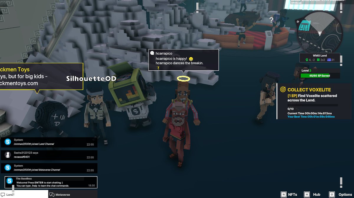 ironman2000th's tweet photo. @TheSandboxGame @warnermusic I just participated in the #SandboxAlphaS3Giveaway for a chance to win 500 SAND! Found Spinnin Record’s Rog3r, check out my screenshot below!
👇 https://t.co/s8e1u1f4LD