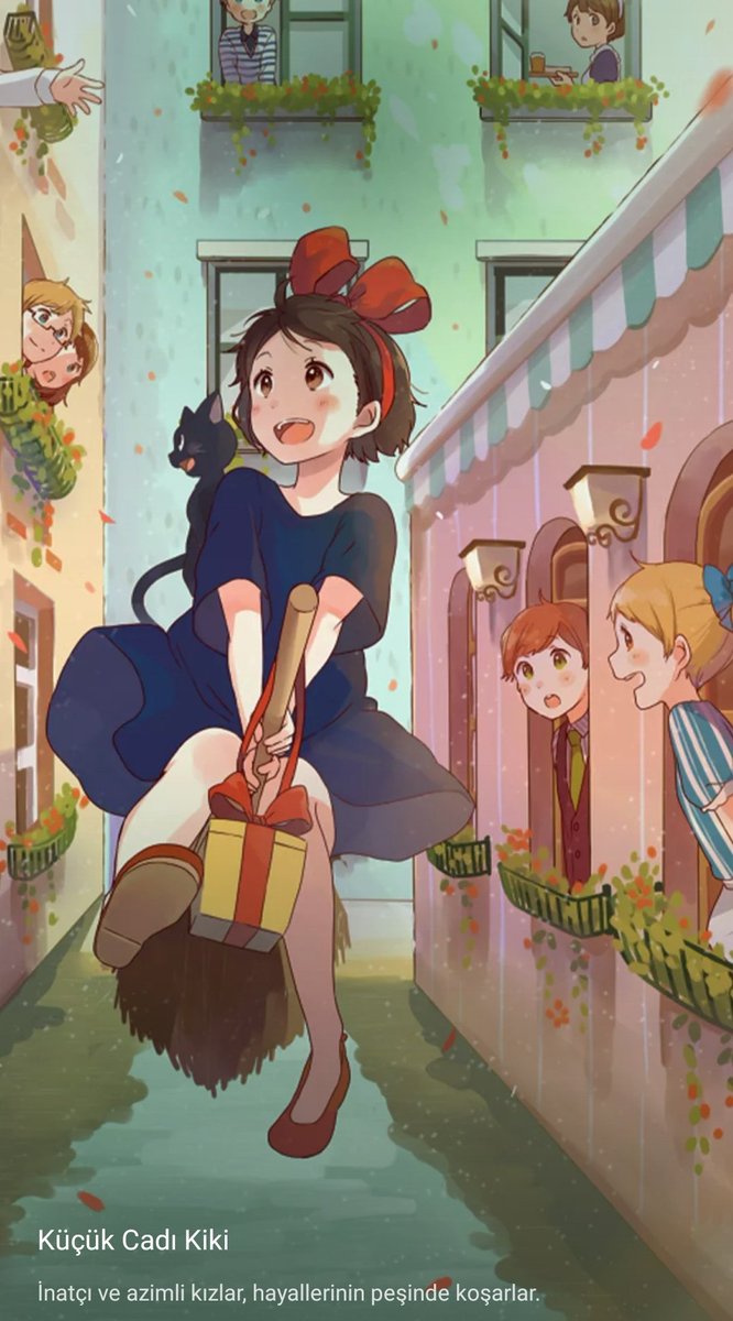 İnatçı ve azimli kızlar, hayallerinin peşinde koşarlar. #KüçükCadıKiki