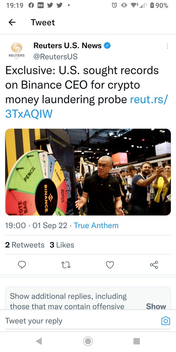 GChithrananda's tweet photo. @cz_binance @cz_binance ?😕 https://t.co/x7tuIgjxxm