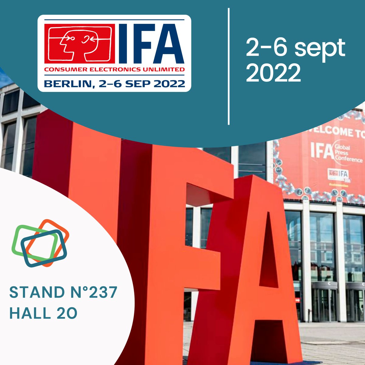 Familink will be present at the International Consumer Electronics Show the IFA, from September 2 to 6!⚡️
Meet us at stand 237 hall 20📍
#IFABerlin #IFA #TechFair #TechLife #BerlinEvents #Berlin