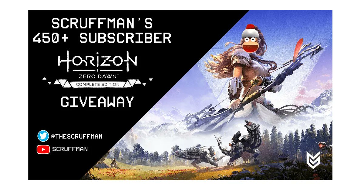 GooseGiveaways's tweet photo. Ends Tomorrow! Horizon Zero Dawn Complete Edition Steam CD Key Giveaway

🖱️ Click below for sweepstakes link and details 👇 https://t.co/EW2YBXUdVe

🌍️ Worldwide

@TheScruffman #steamkey #steamcdkey #pcgaming #sweepstakes #giveaway #contest #contestalert #giveawaycontest https://t.co/hb6aj8QswO